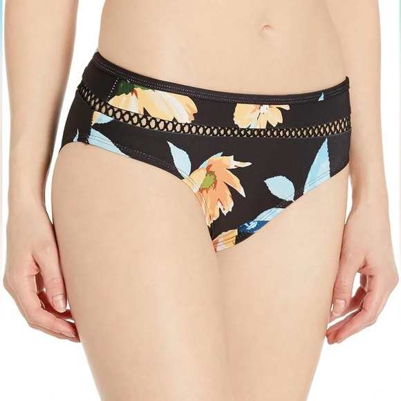 Ella Moss Other - NWOT Ella Moss Moxie Floral Retro Hipster Bikini Bottom size Small